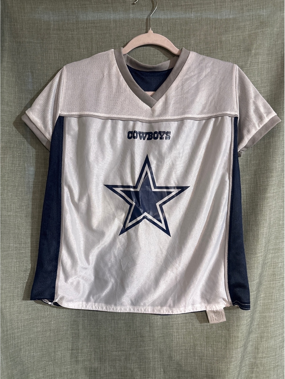 NFL Flag Dallas Cowboys Reversible Youth Football Jersey